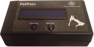 Assembled hand held reader using PetPass kit